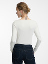 Orsay Top cremă cu mânecă lungă pentru femei ORSAY