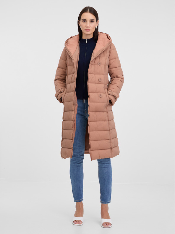 Orsay Haină matlasată bej pentru femei ORSAY