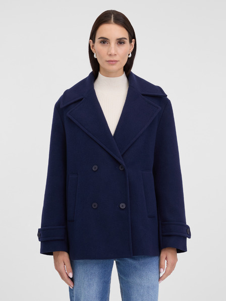 Orsay Haină scurtă albastru închis pentru femei ORSAY