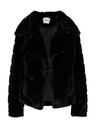 Orsay Haină scurtă din blană neagră pentru femei ORSAY
