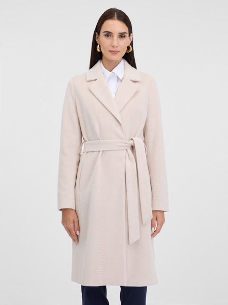 Orsay Palton de damă crem ORSAY