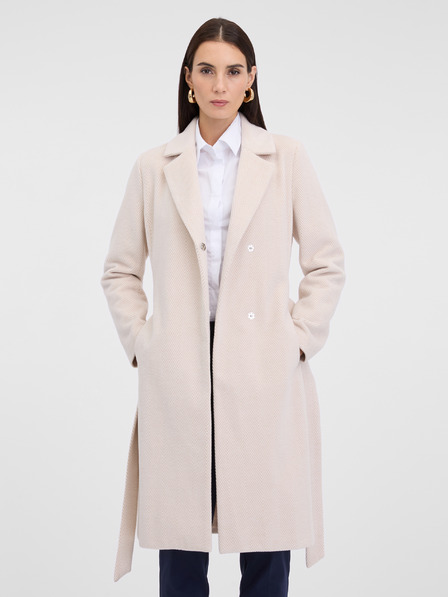 Orsay Palton de damă crem ORSAY
