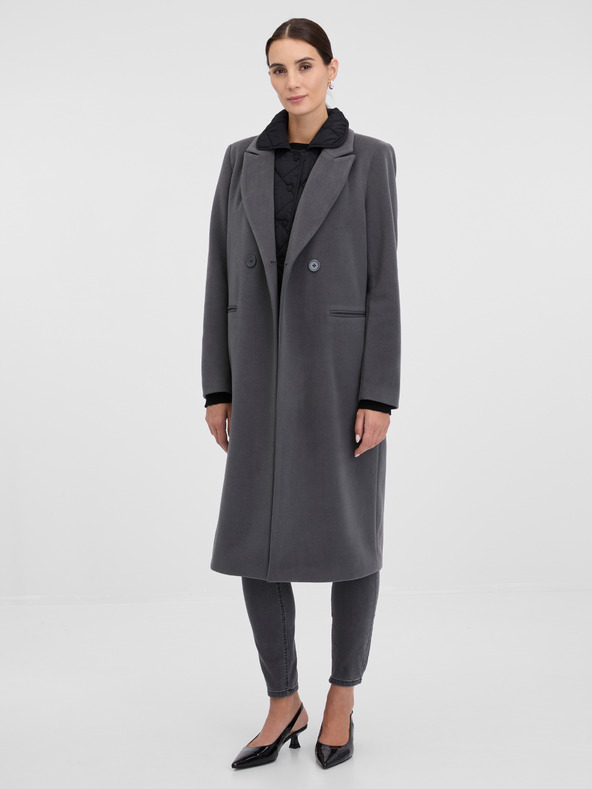 Orsay Palton gri pentru femei ORSAY