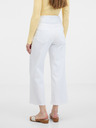 Orsay Blugi albi cu picior lat pentru femei ORSAY