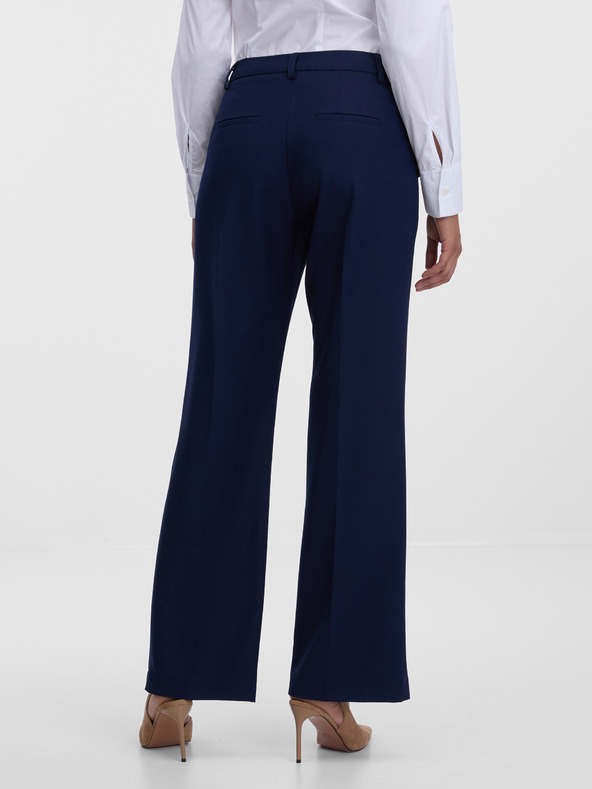 Orsay Pantaloni pentru femei albastru închis ORSAY