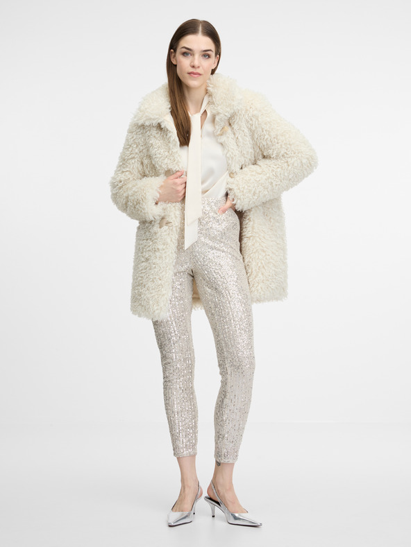 Orsay Colanți crem pentru femei ORSAY