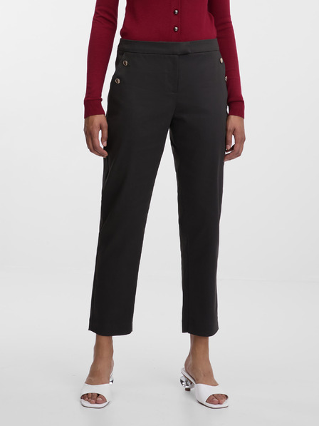 Orsay Pantaloni negri de damă ORSAY