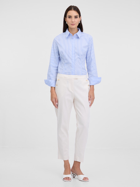 Orsay Pantaloni de damă crem ORSAY