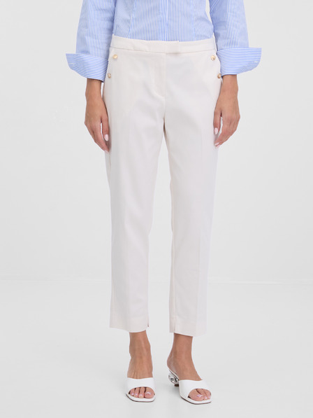 Orsay Pantaloni de damă crem ORSAY