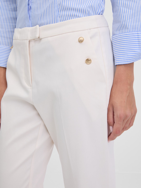 Orsay Pantaloni de damă crem ORSAY