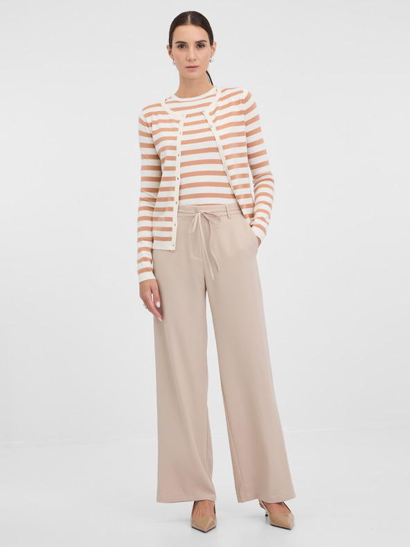 Orsay Pantaloni de damă crem ORSAY