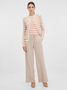 Orsay Pantaloni de damă crem ORSAY