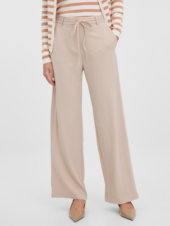 Orsay Pantaloni de damă crem ORSAY