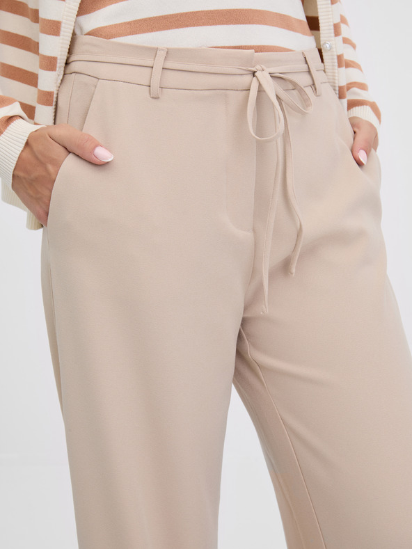 Orsay Pantaloni de damă crem ORSAY