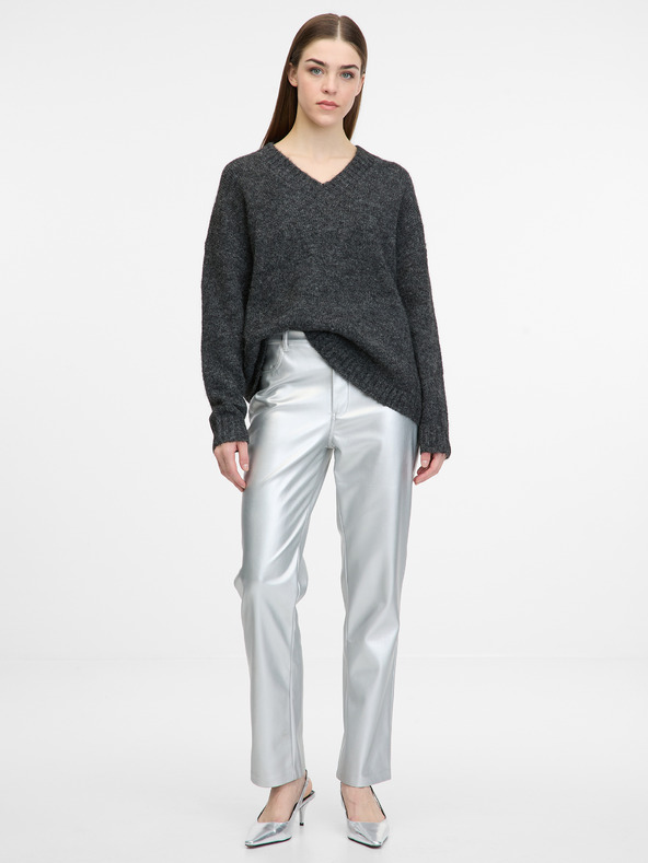 Orsay Pulover de dama gri inchis ORSAY