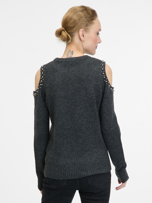 Orsay Pulover de dama gri inchis ORSAY