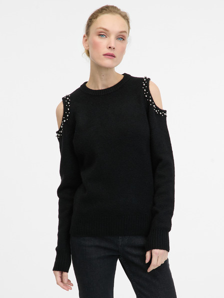 Orsay Pulover de damă negru ORSAY