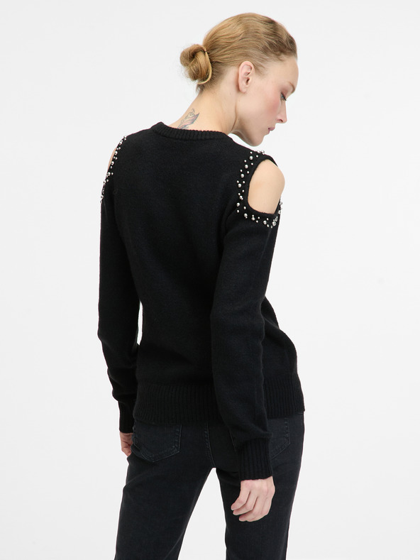 Orsay Pulover de damă negru ORSAY