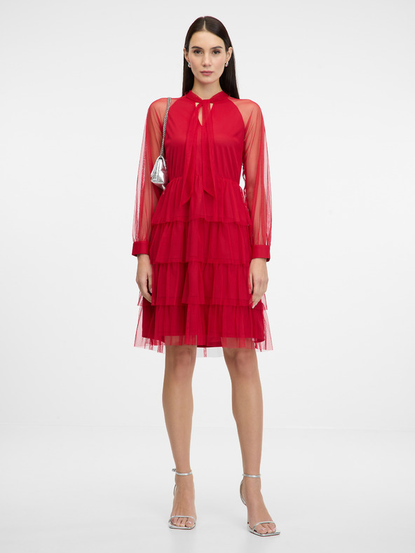 Orsay Rochie roșie până la genunchi pentru femei ORSAY