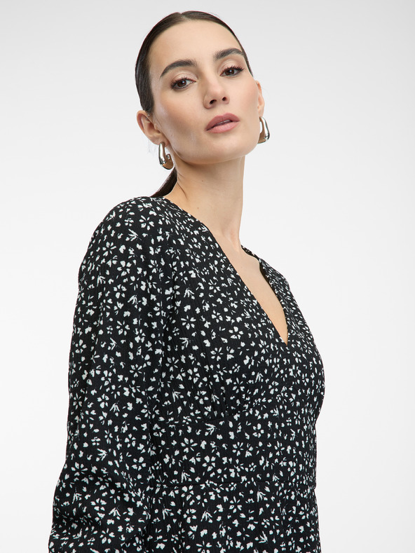 Orsay Rochie midi neagră pentru femei ORSAY