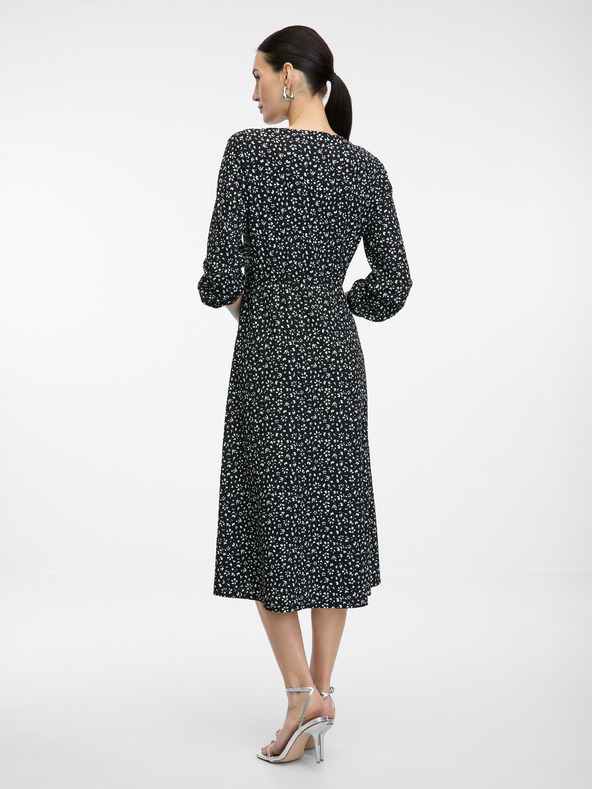 Orsay Rochie midi neagră pentru femei ORSAY