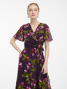 Orsay Rochie midi violet pentru femei cu imprimeu floral ORSAY