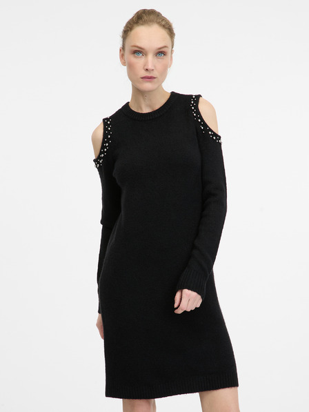 Orsay Rochie pulover damă neagră ORSAY