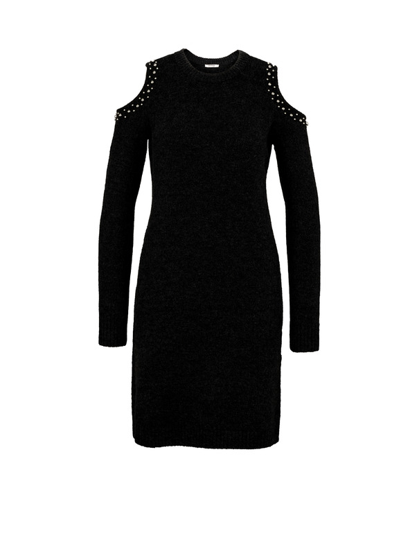 Orsay Rochie pulover damă neagră ORSAY