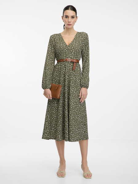 Orsay Rochie midi verde pentru femei ORSAY