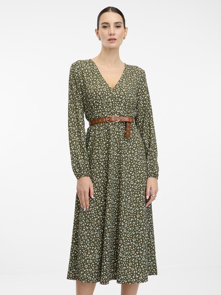 Orsay Rochie midi verde pentru femei ORSAY