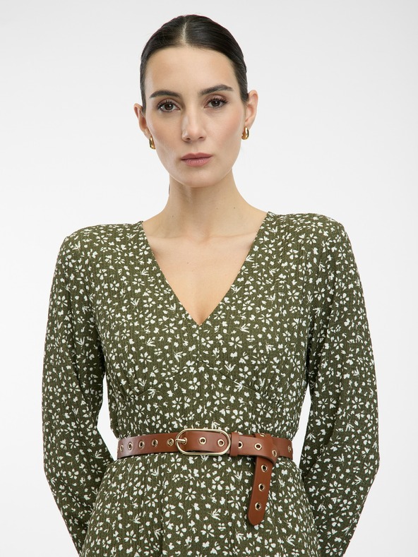 Orsay Rochie midi verde pentru femei ORSAY