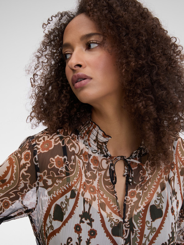 Orsay Rochie de damă maro cu model ORSAY