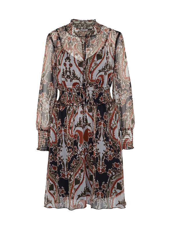 Orsay Rochie de damă maro cu model ORSAY