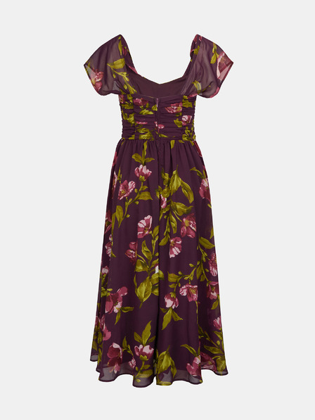 Orsay Rochie midi violet pentru femei cu imprimeu floral ORSAY