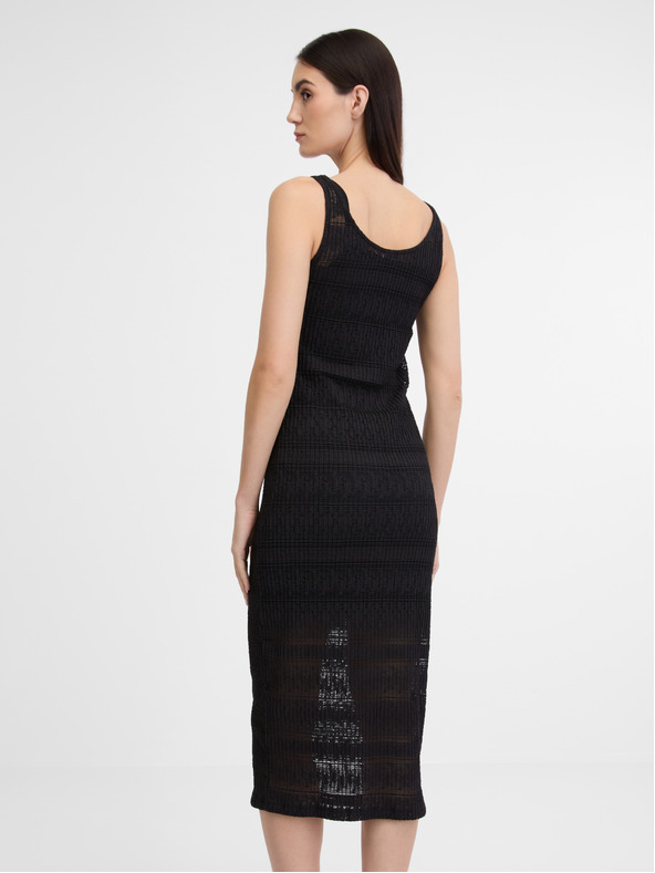 Orsay Rochie midi de dama neagra ORSAY