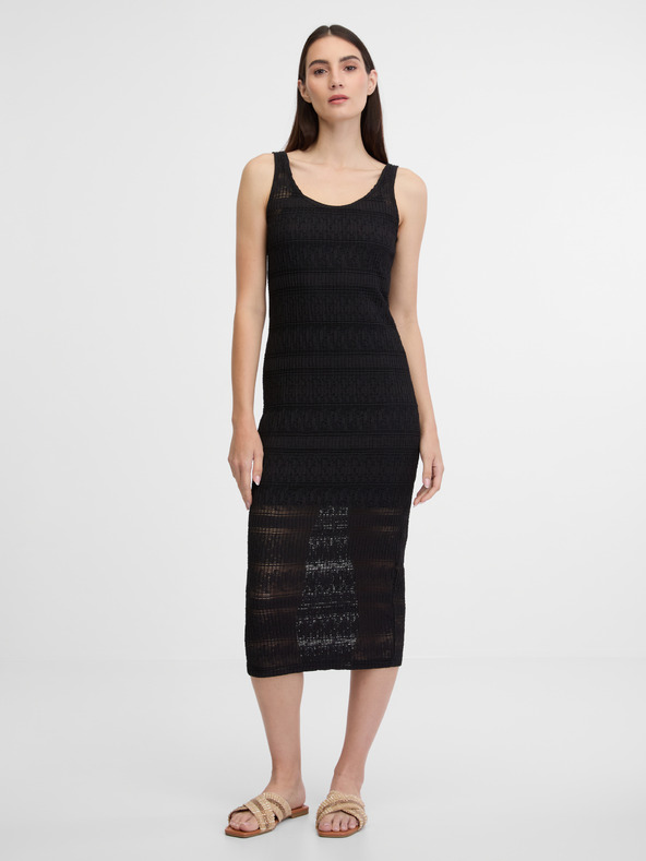 Orsay Rochie midi de dama neagra ORSAY