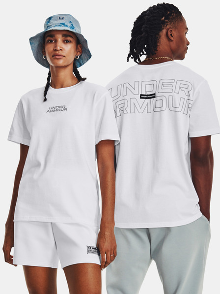 Under Armour Tricou unisex Under Armour UA OUTLINE HEAVYWEIGHT SS