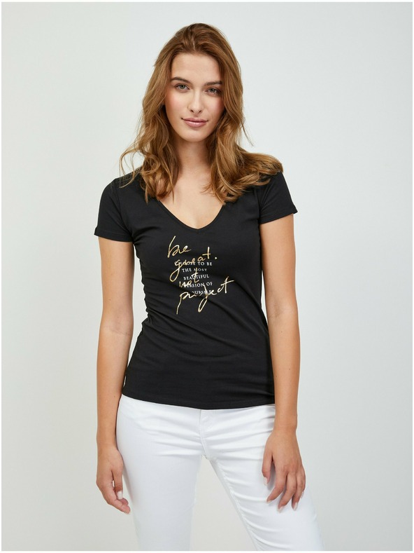 Orsay Tricou negru ORSAY