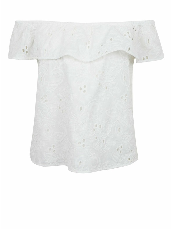 Orsay Bluză de damă albă ORSAY