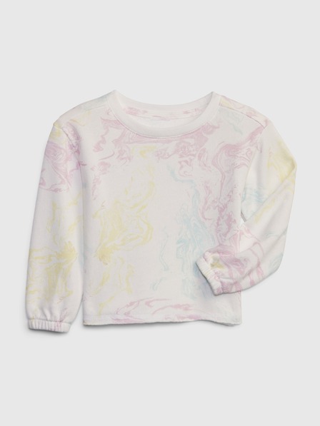 GAP Hanorac cu glugă tie dye pentru copii GAP