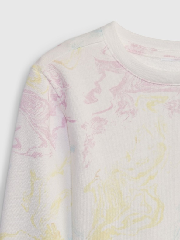 GAP Hanorac cu glugă tie dye pentru copii GAP