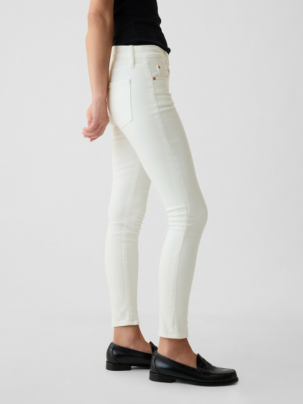GAP Blugi skinny Mid Rise True GAP
