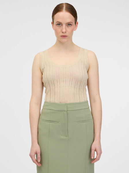 Orsay Top de dama bej ORSAY