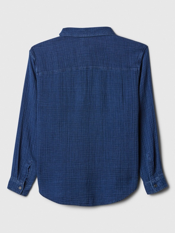 GAP Cămașă din in oversize GAP