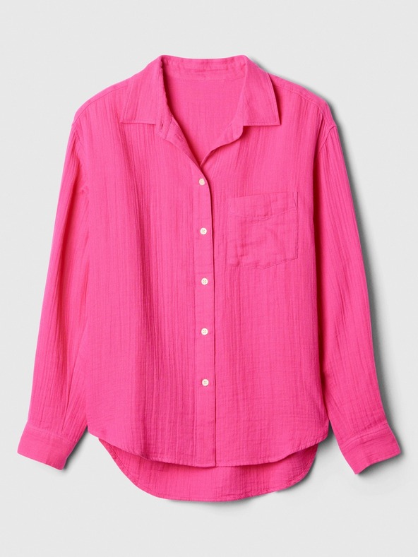 GAP Cămașă oversize din mușelină GAP