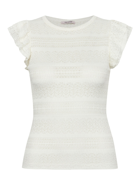 Orsay Bluză de damă albă ORSAY