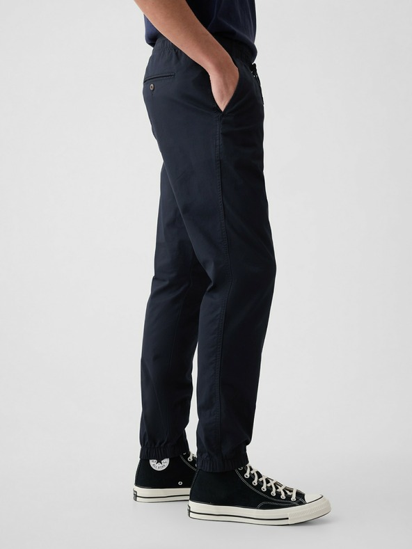 GAP Pantaloni slim canvas joggers GapFlex GAP