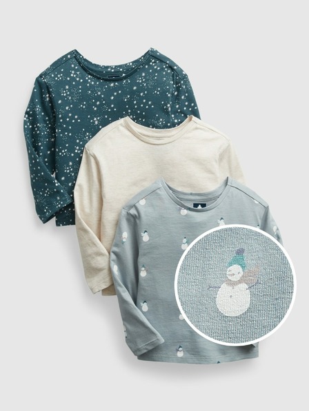 GAP Baby tricouri Mix & Match, 3 bucăți GAP