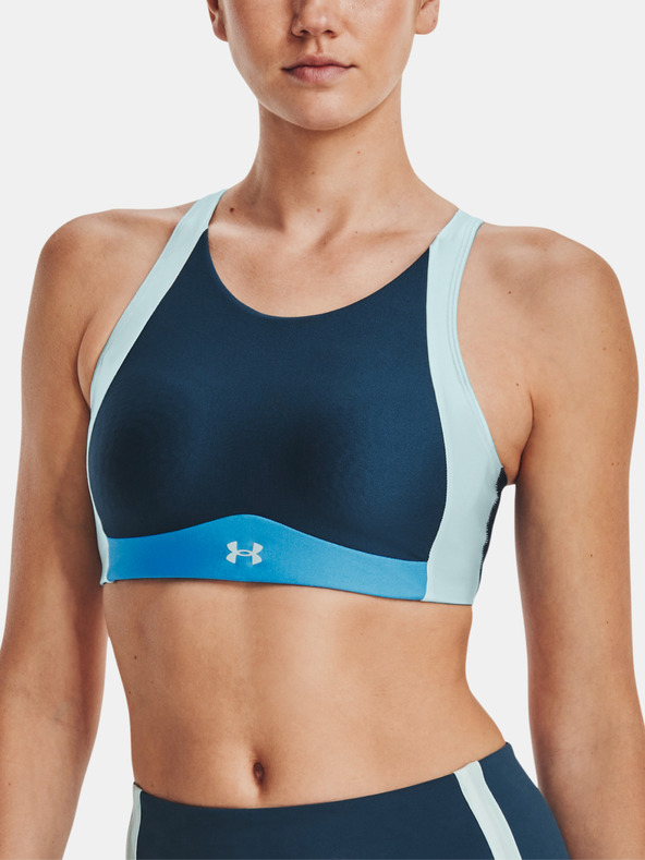 Under Armour Sutien damă Under Armour UA Infinity Mid High Neck Shine
