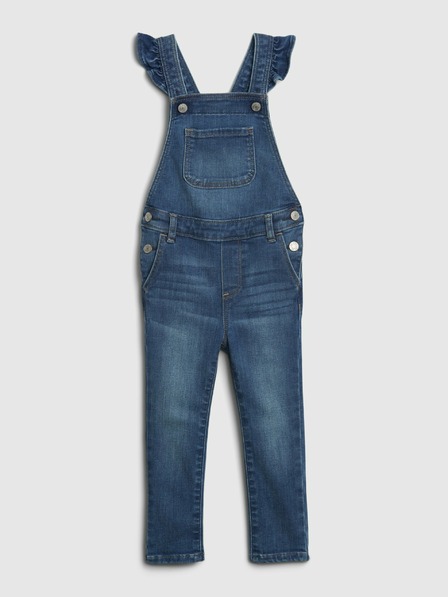 GAP Baby blugi skinny cu bretele GAP